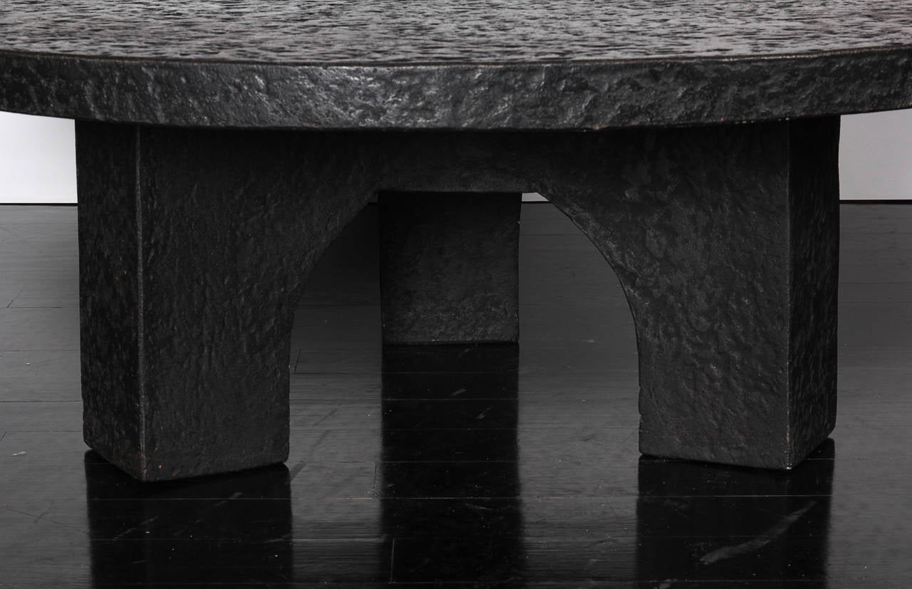 Black Coffee Table in the Style of Ado Chale 2