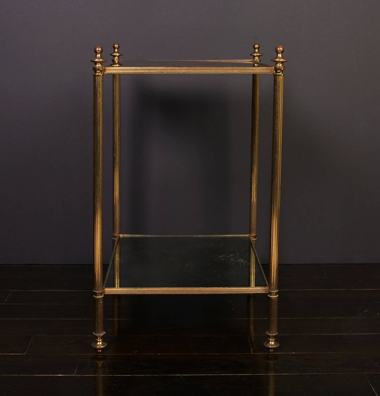 Jansen Style Brass Tables For Sale 1