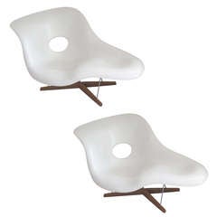 La Chaise by Eames (Pair)
