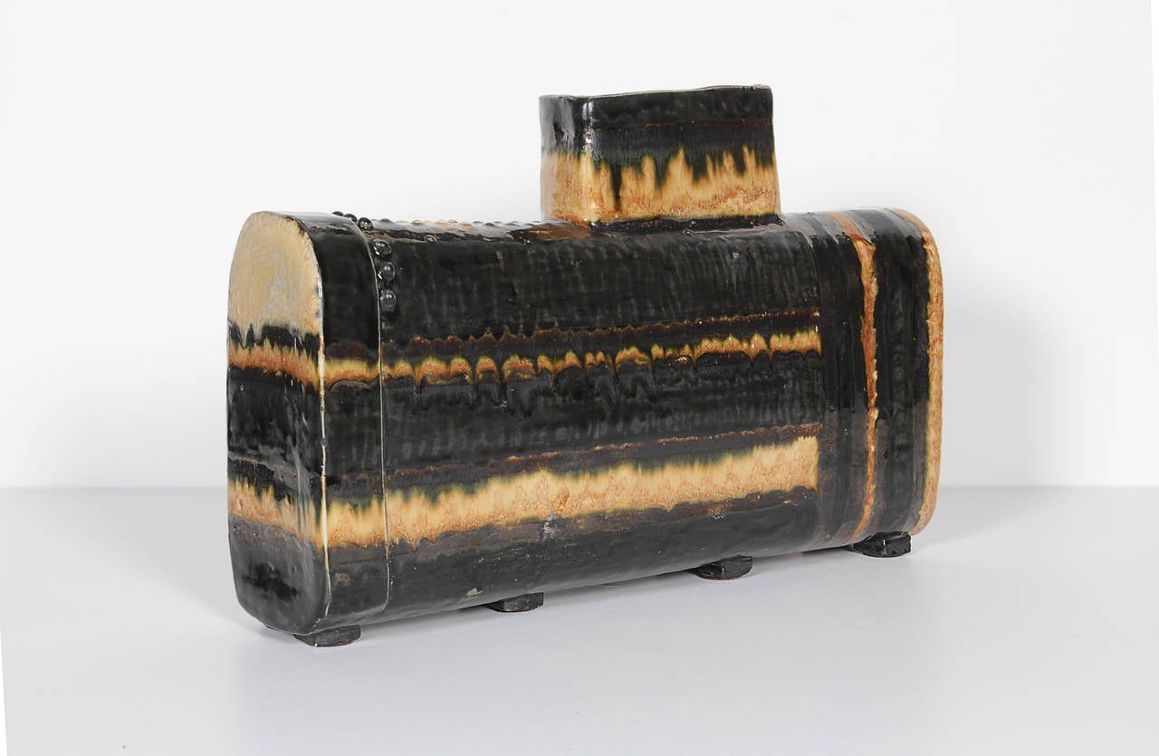 20th Century Italian Ceramic Vessel For Sale