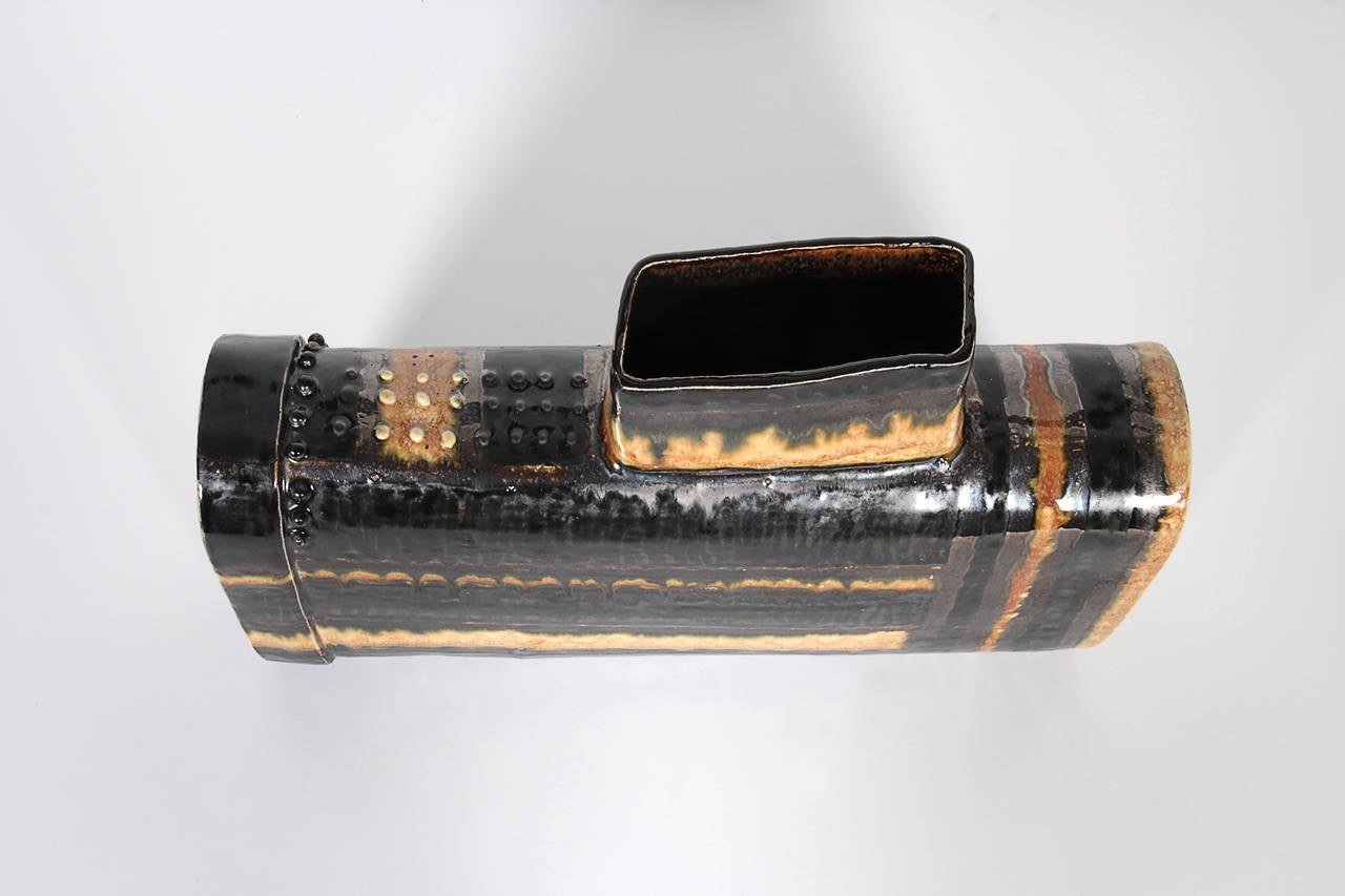 Italian Ceramic Vessel For Sale 1