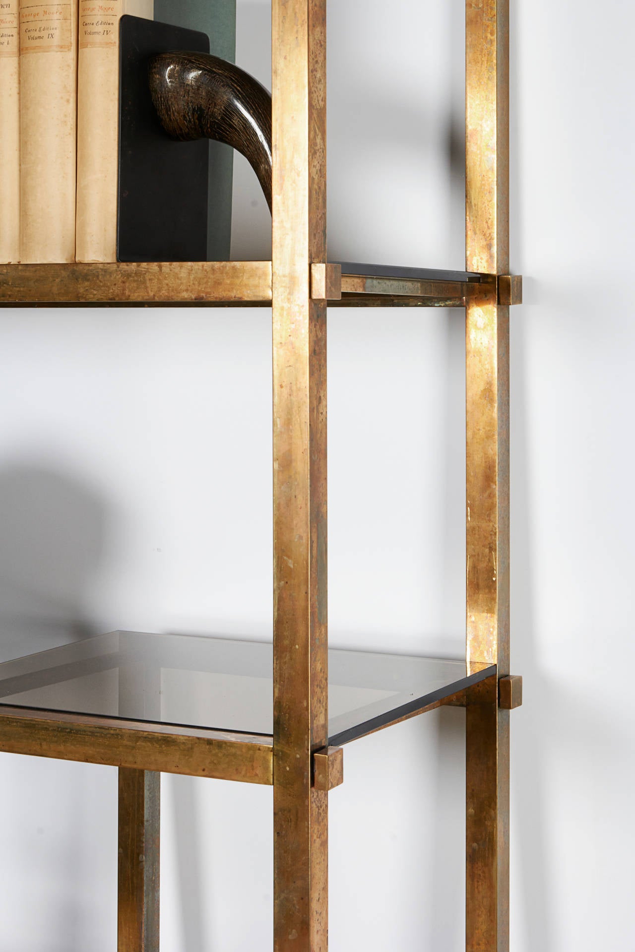 Brass Romeo Rega Etagere For Sale