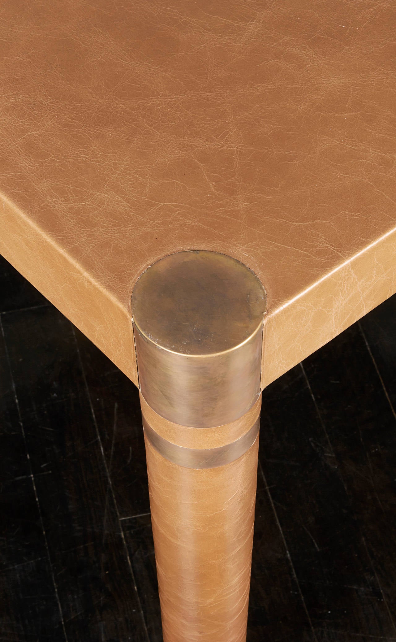 Karl Springer style Card Table