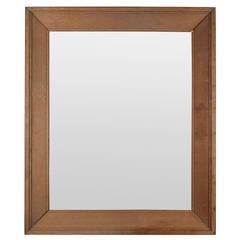 XX Large Oak mirror with Antique Glass