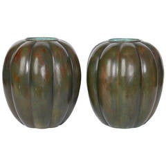 Antique Pair of Bronze Vessels