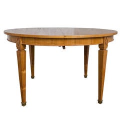 French 1940s Oval Dining Table 7