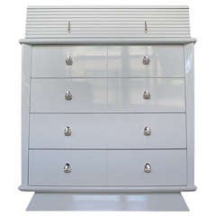 Moderne Lacquered Chest of Drawers