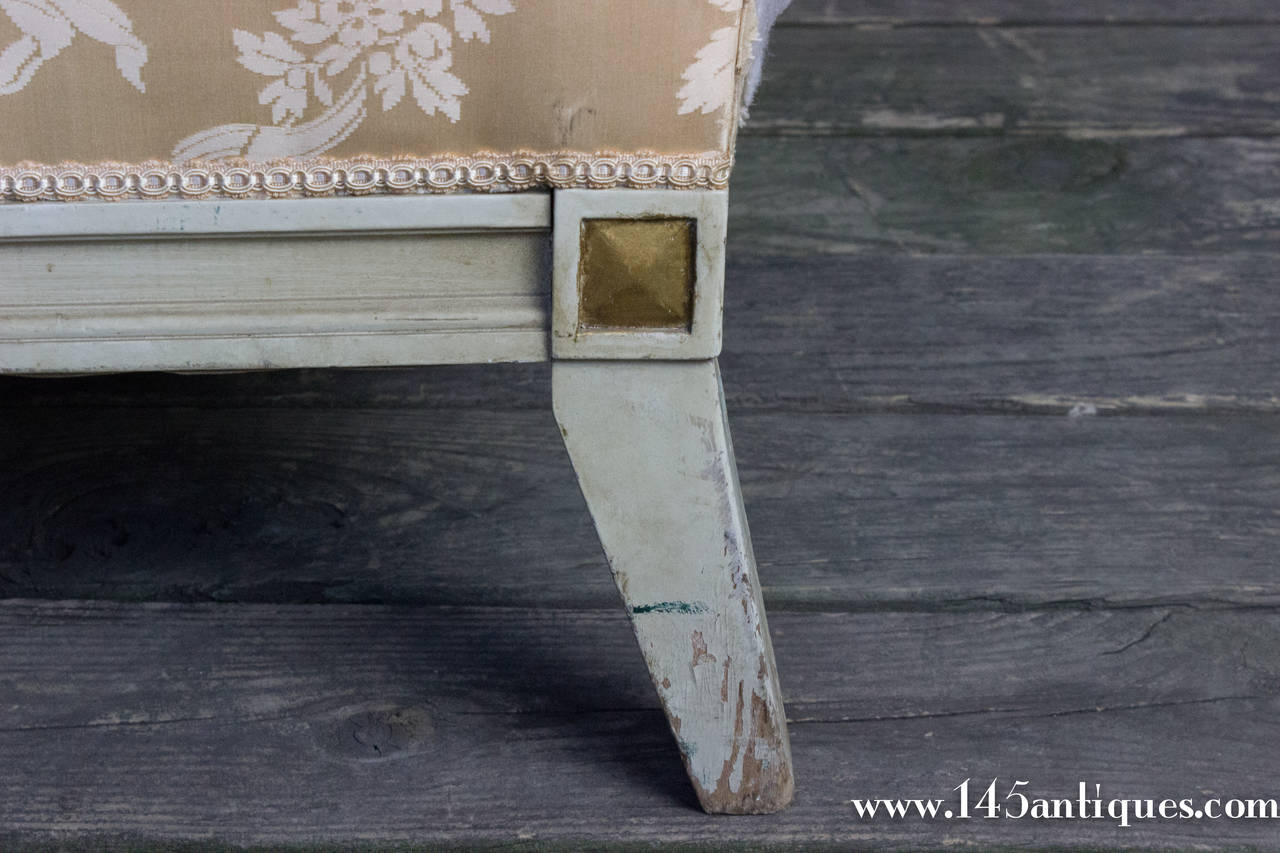 Distressed, Elegant Settee 3