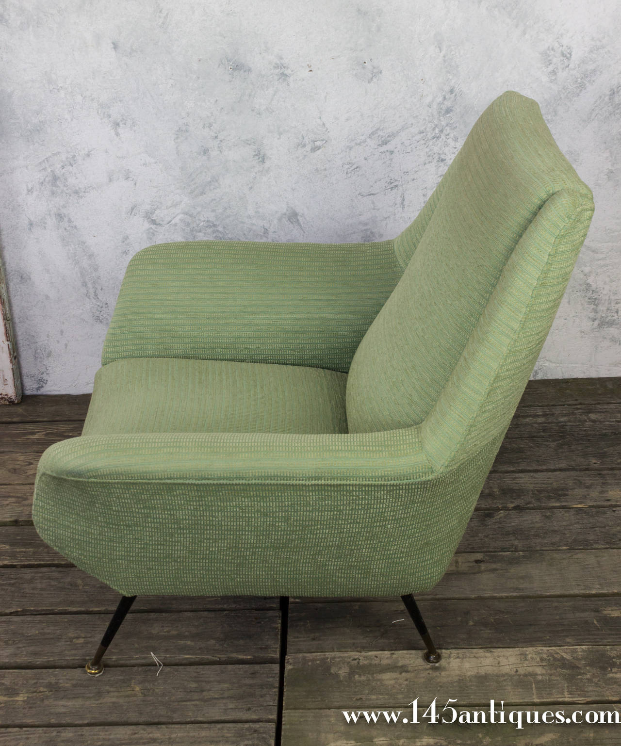 Pair of 1960s Italian Armchairs In Good Condition In Buchanan, NY