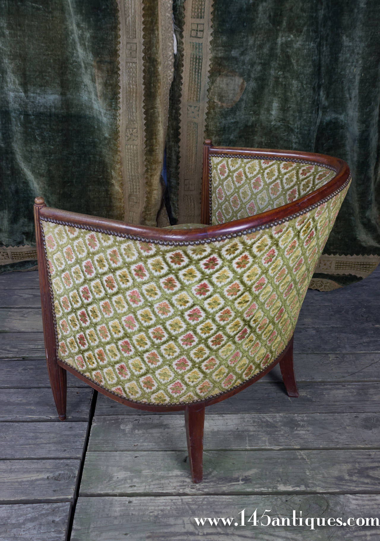 Pair of French Art Deco Armchairs 2