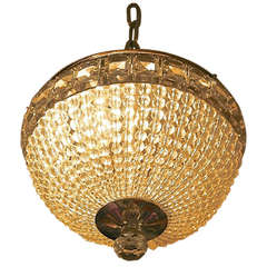Beautiful Beaded Ceiling Fixture