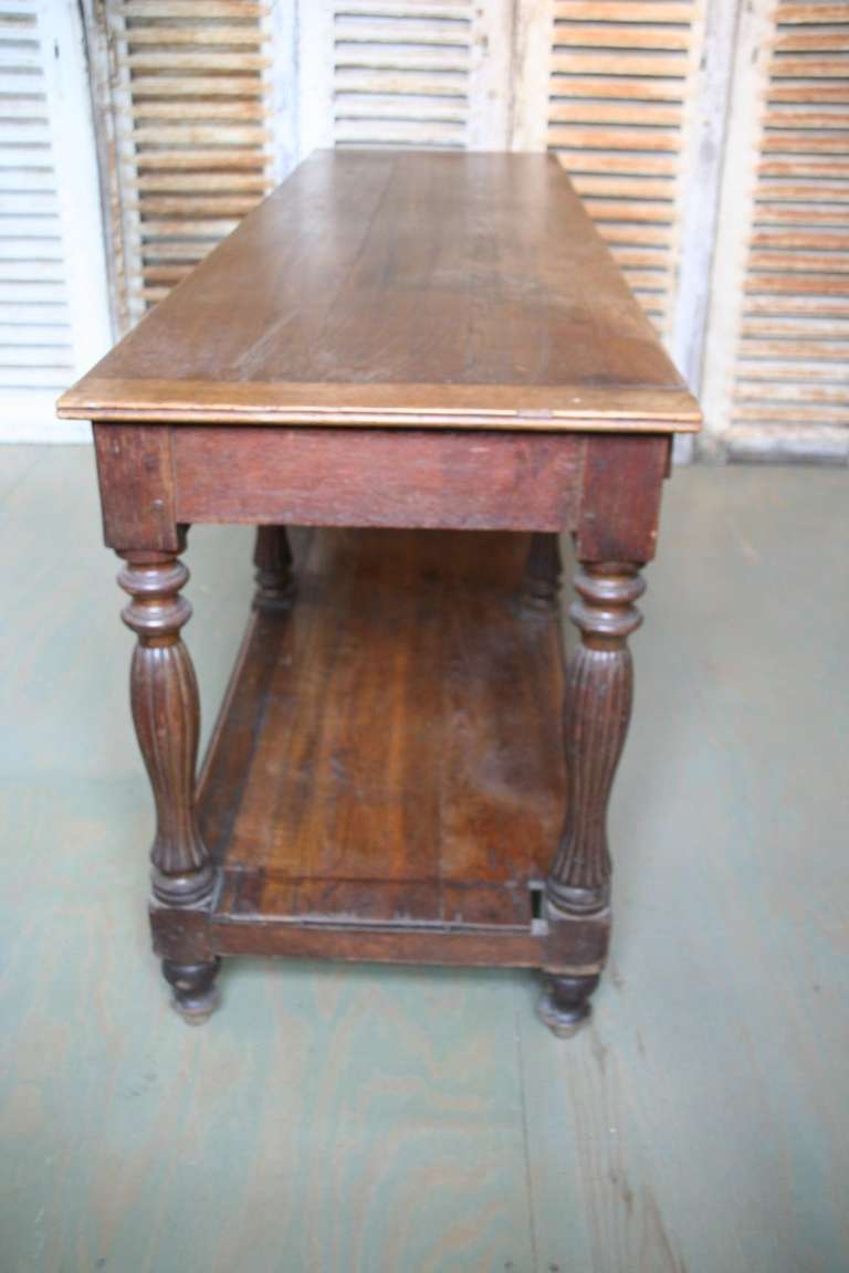 Large French 19th Draper's Table 4
