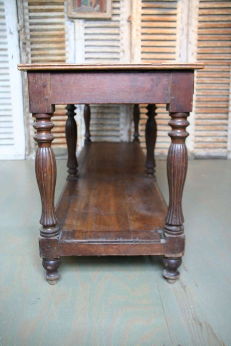 Large French 19th Draper's Table 5