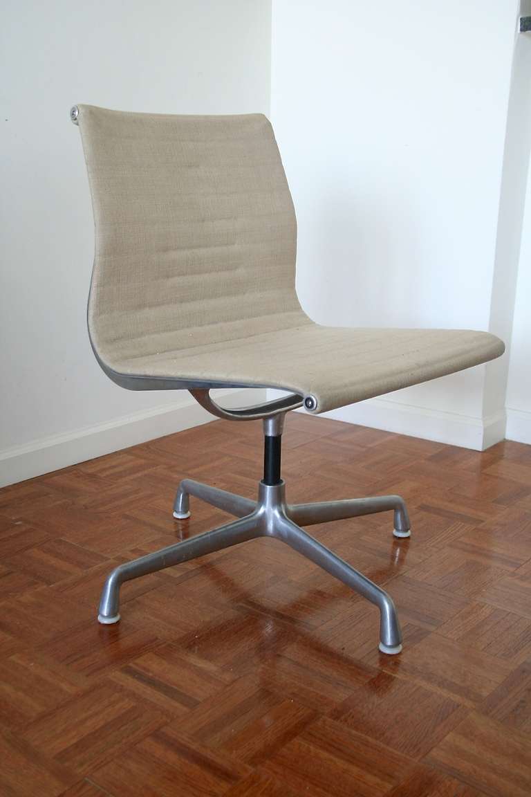 American Pair of Eames Swivel Chairs