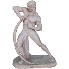 Art Deco Sculpture by Henri Bargas