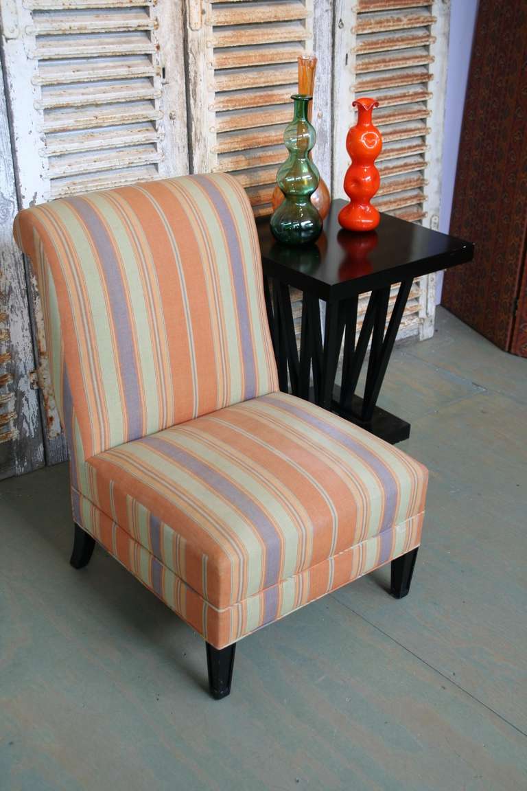American Reproduction Large Slipper Chair