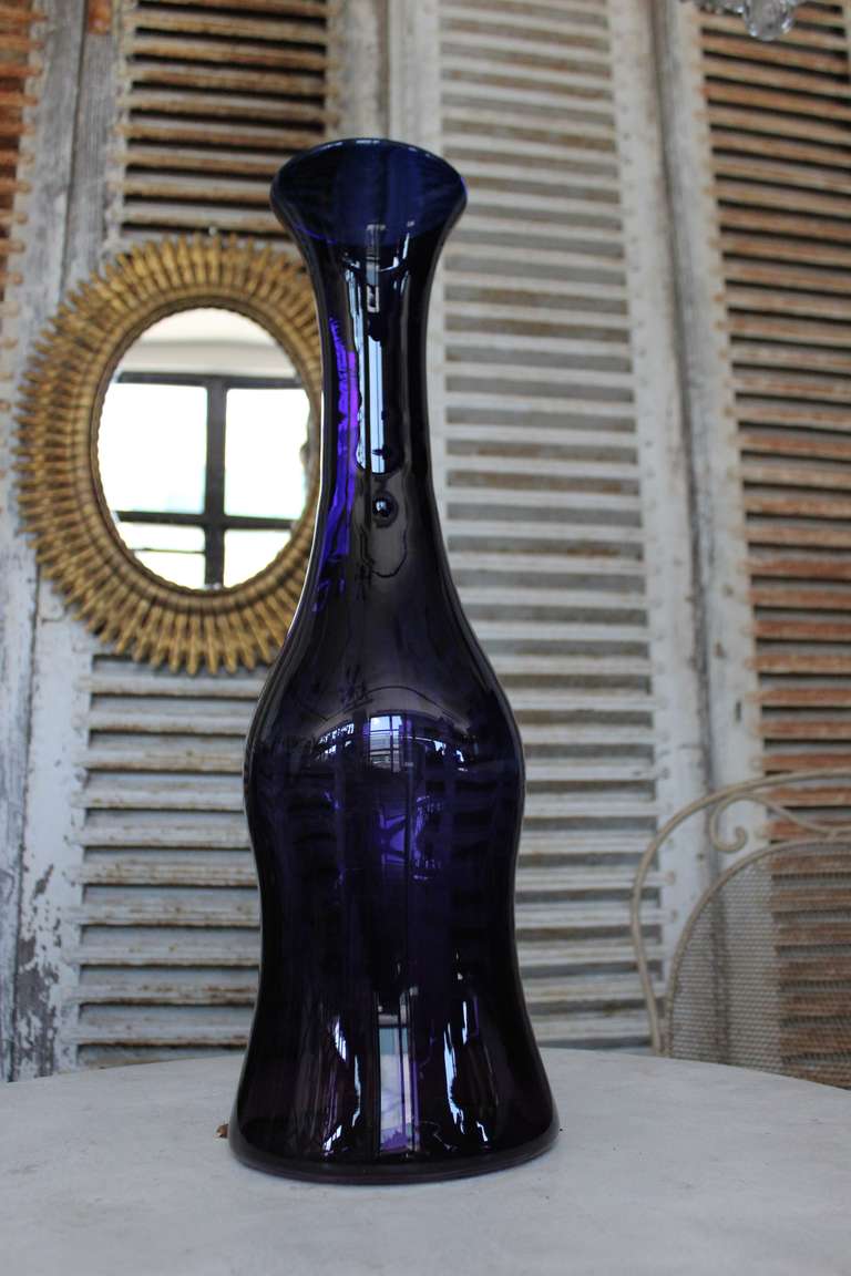 blenko amethyst vase