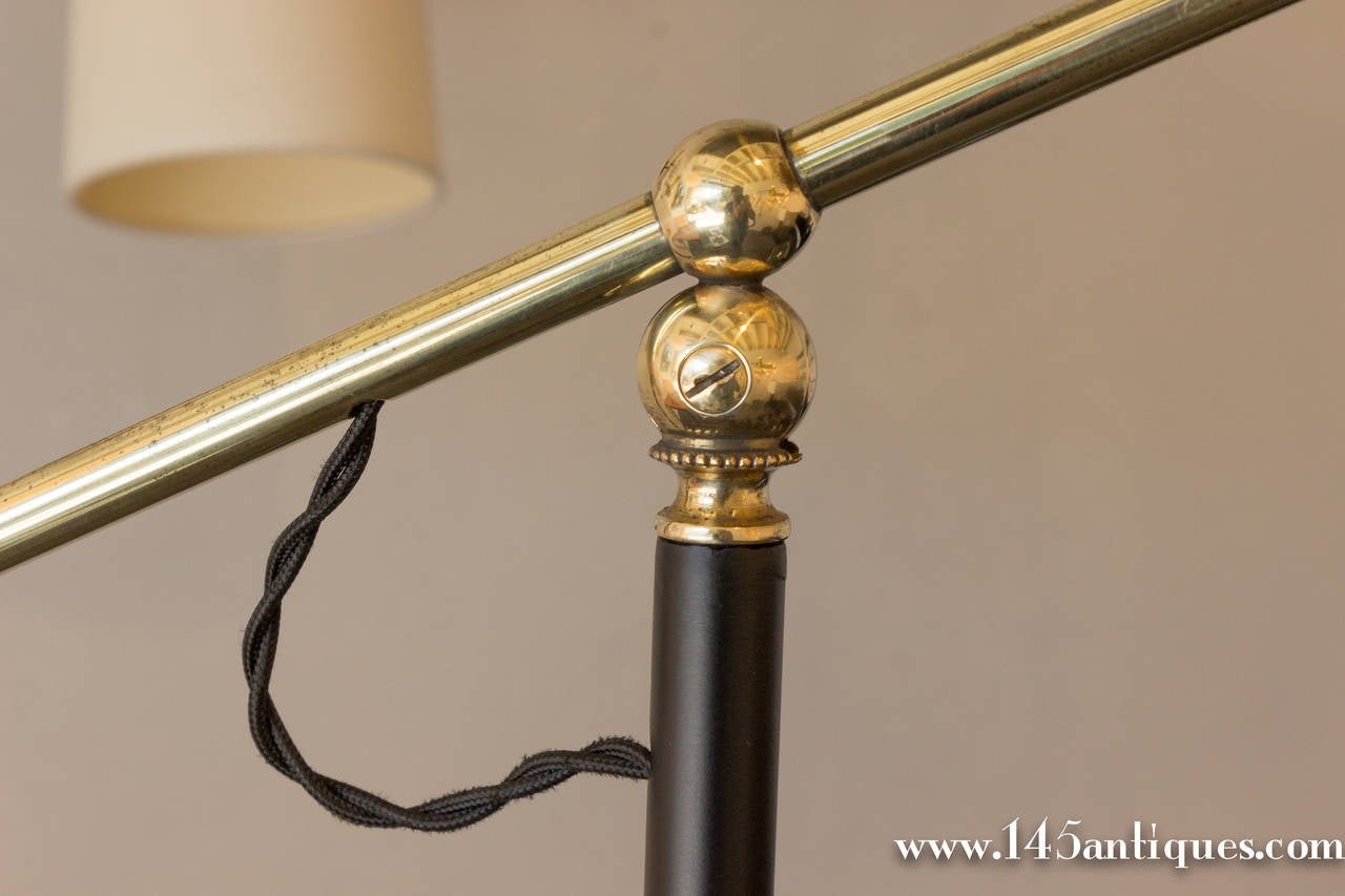 Wonderful Floor Lamp Attributed to Arlus In Excellent Condition In Buchanan, NY