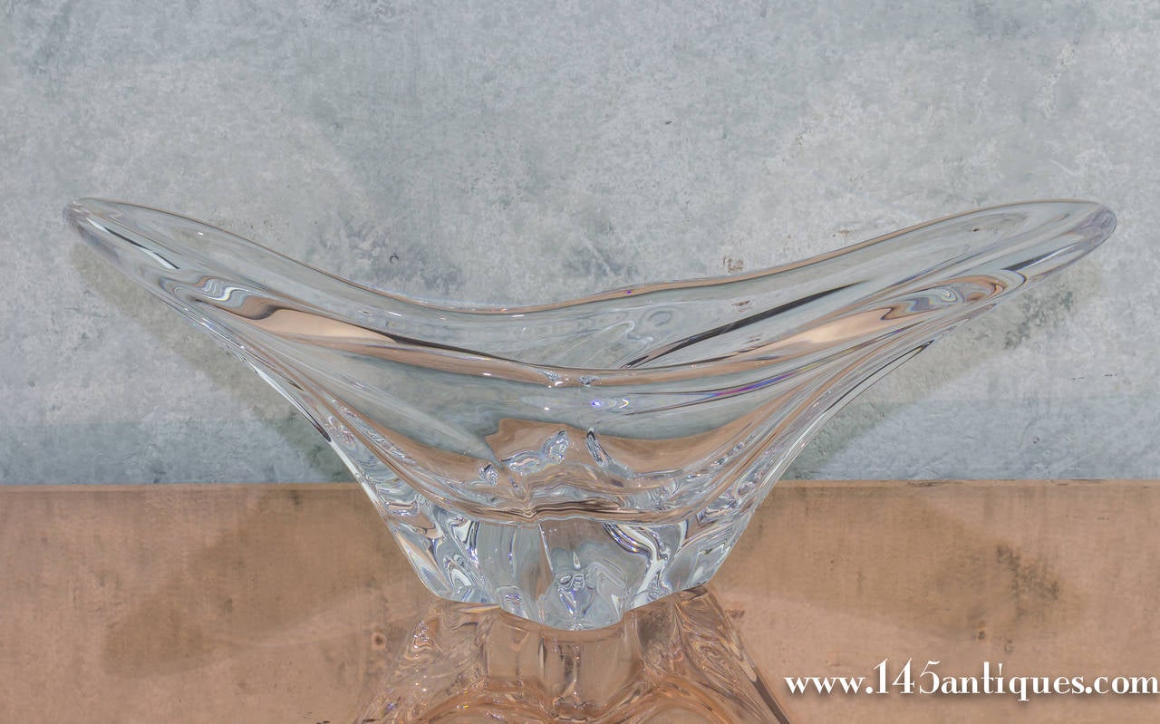 French Crystal Bowl by Vannes 3