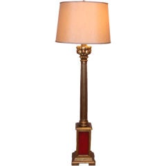 Single Wooden Floor Lamp