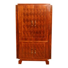 Stunning 1940's Walnut Cabinet