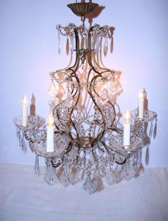 French Crystal Chandelier 1