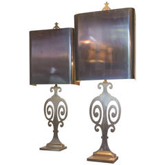 Pair of Table Lamps by Maison Charles