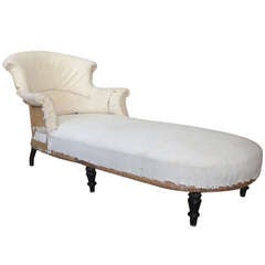 Large 19th Century French Chaise Longues 9