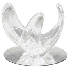 French Vannes Crystal Bowl 6