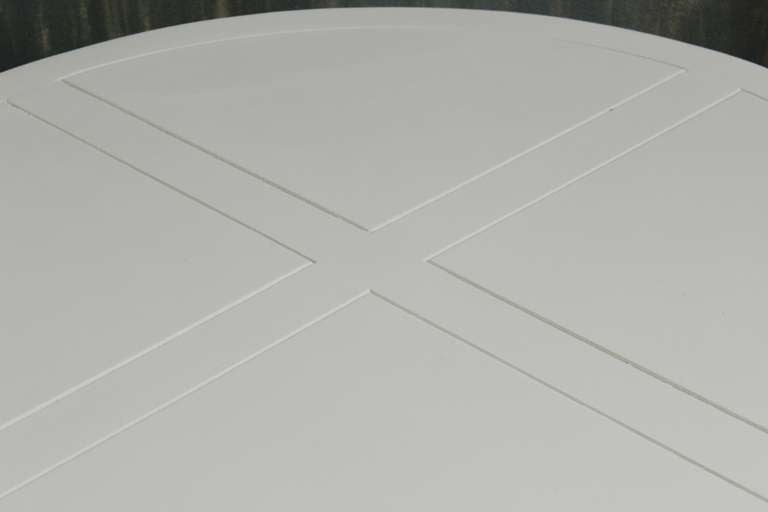 White Painted Center Table 1