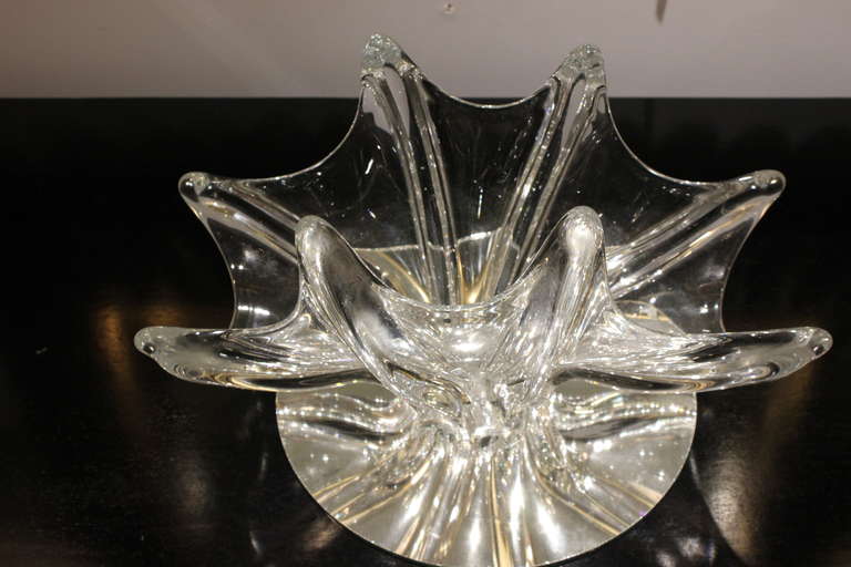 French Vannes Crystal Bowl 2