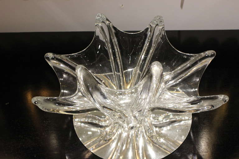French Vannes Crystal Bowl 3