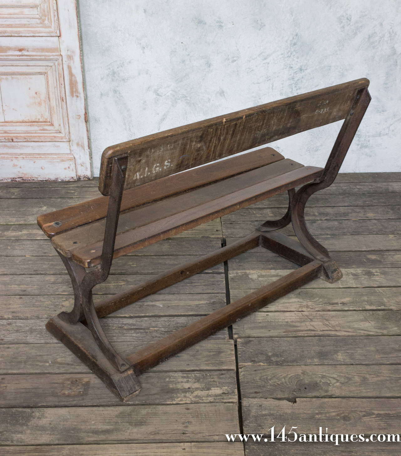 French Industrial Bench 1