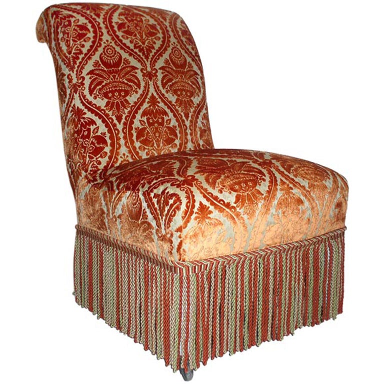 French 19th Century Slipper Chair