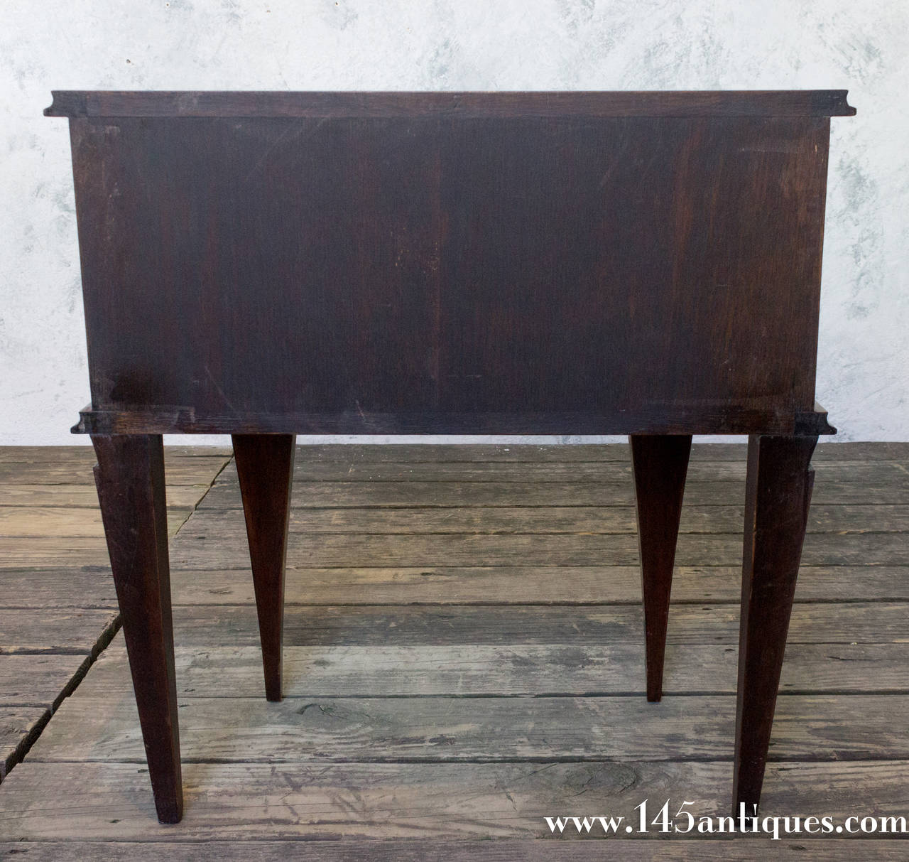 Pair of French 1940s Rosewood Nightstands 4