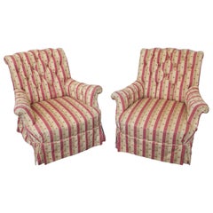 Pair of Large 19th Century French Armchairs