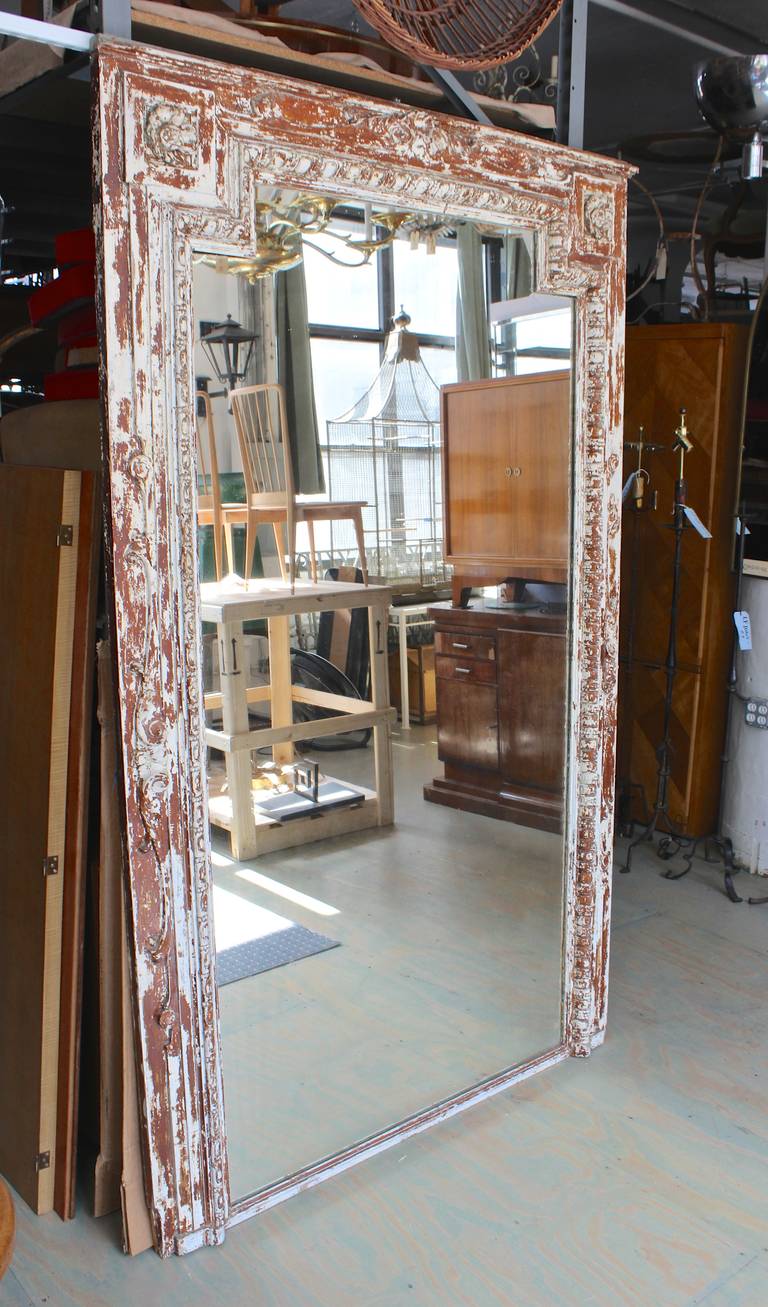 Large French 19th Century Mirror 5