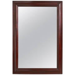 French 19th Century Mahogany Framed Mirror 8