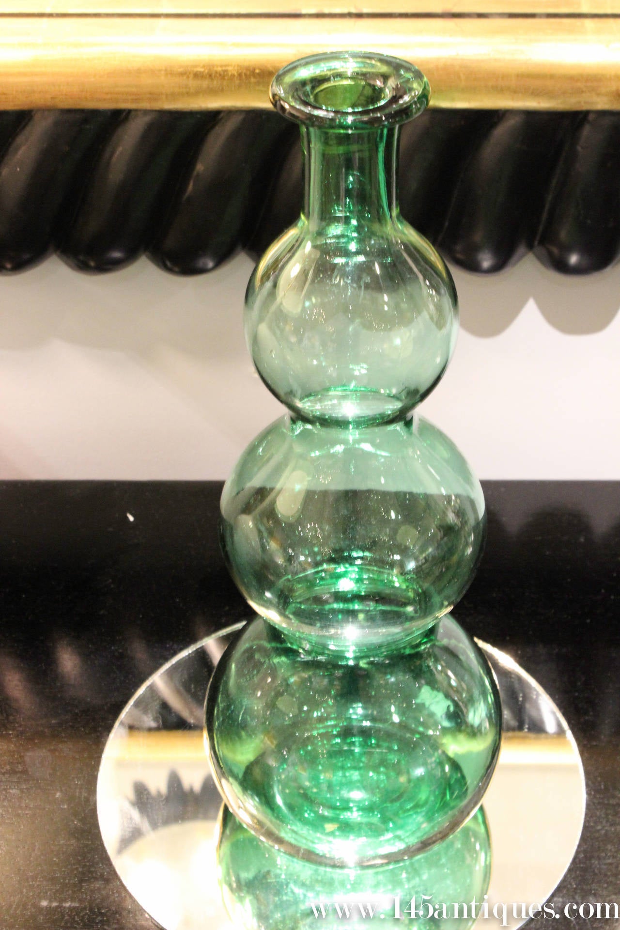 Italian Mid-Century Empoli Glass Vase 2