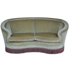 1940s French Settee