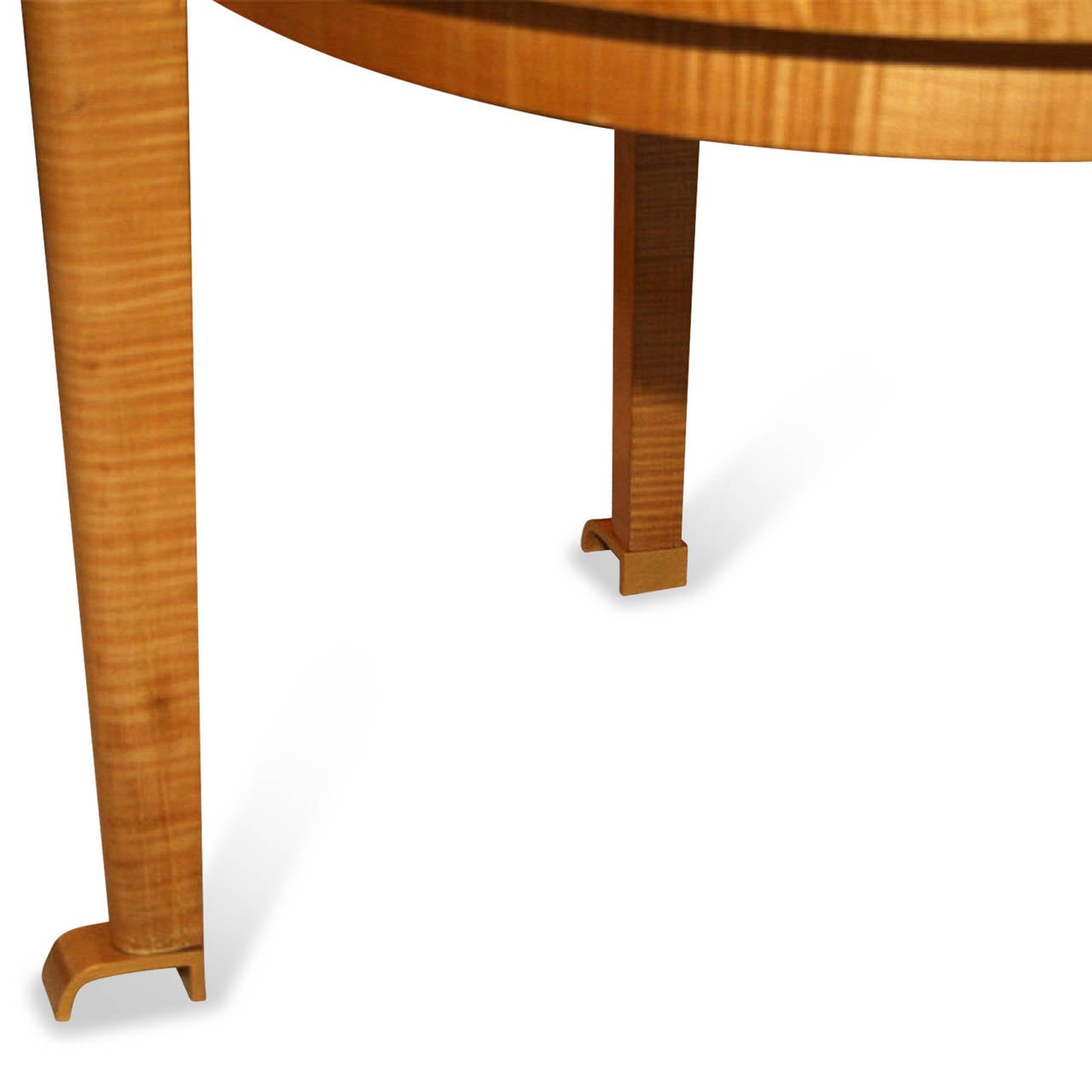 French Sycamore Occasional Table by Andre Arbus, circa 1935