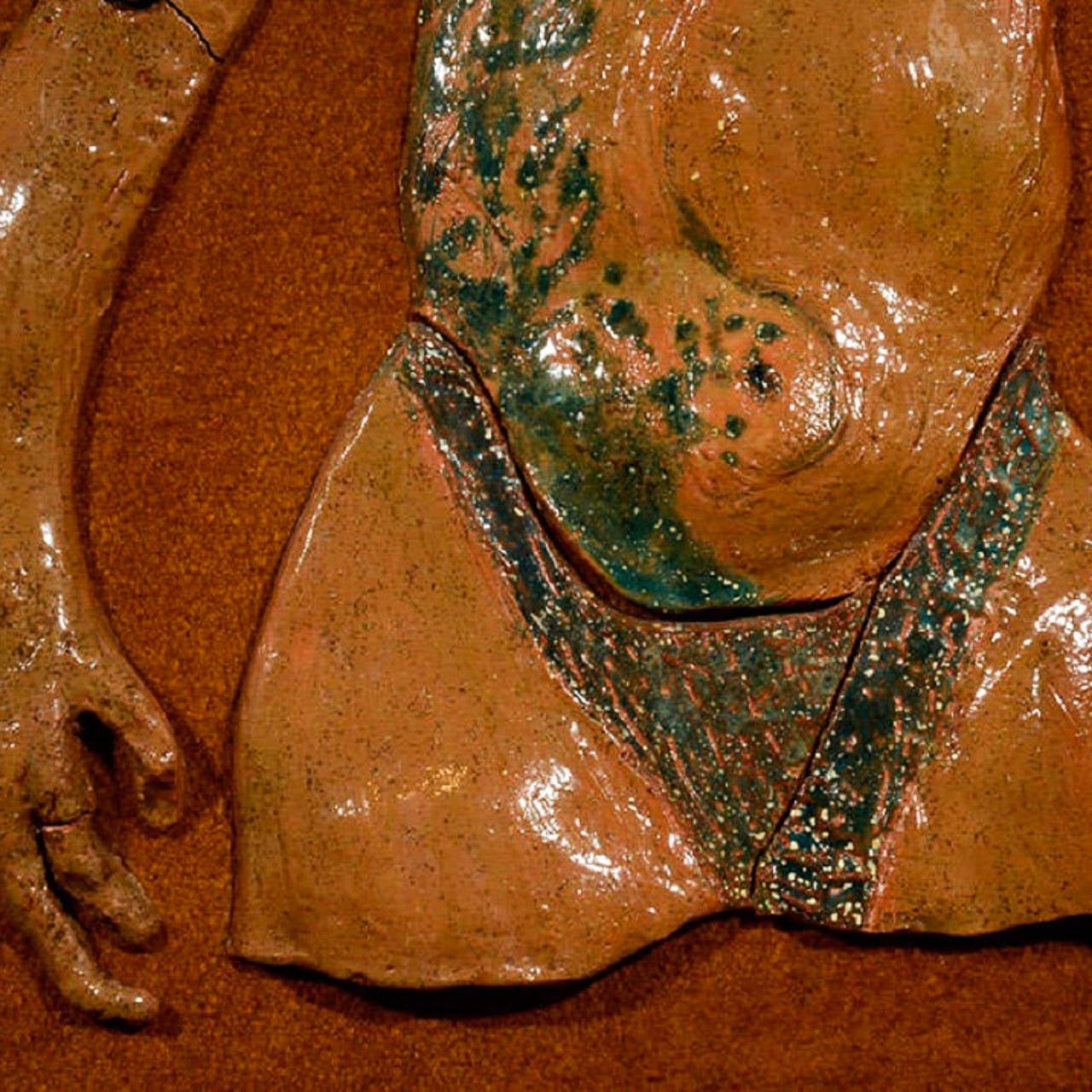 Female Nude Ceramic Sculpture by Deborah Kreider, 1970 For Sale 2