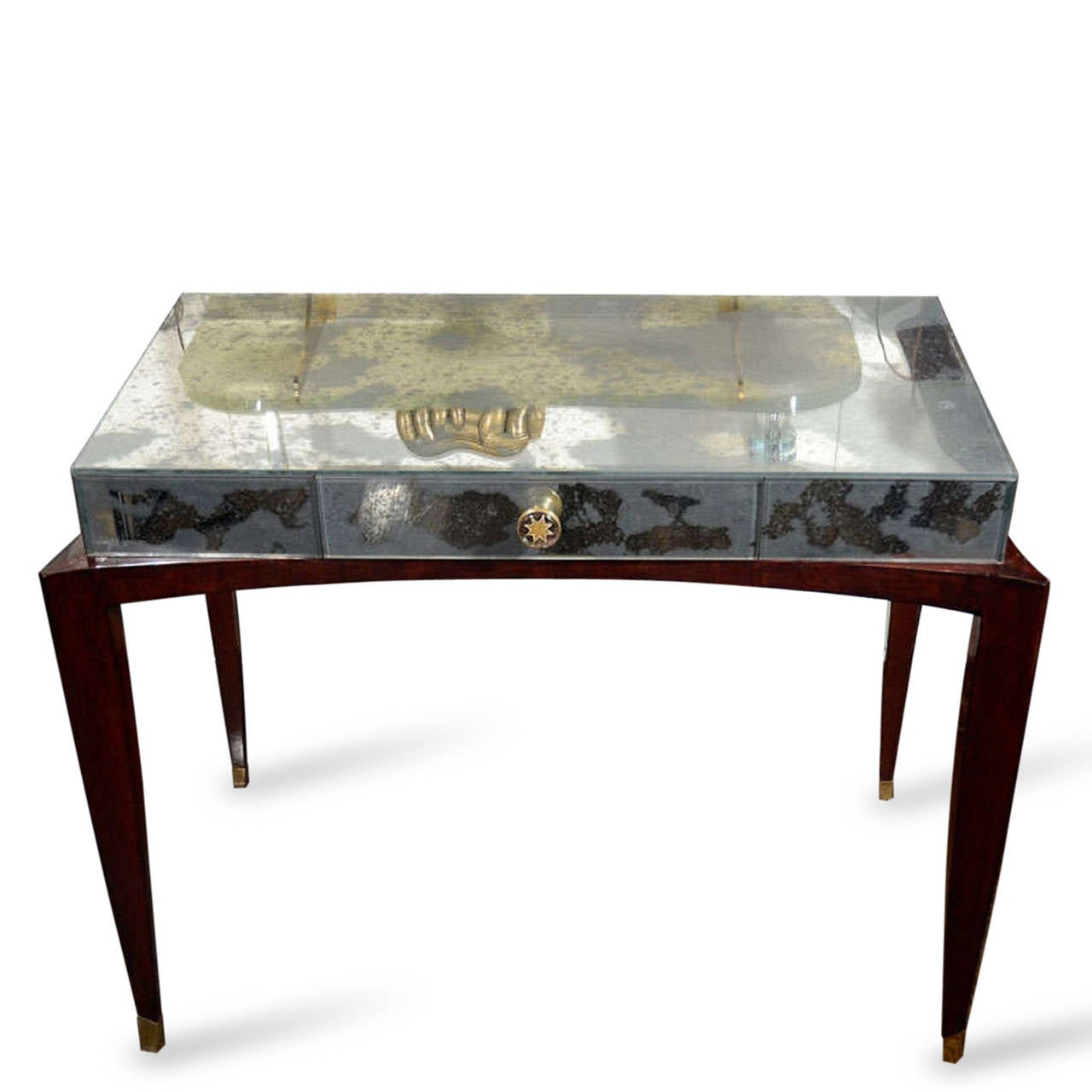 Mid-20th Century Mirrored Glass Vanity, French 1930s