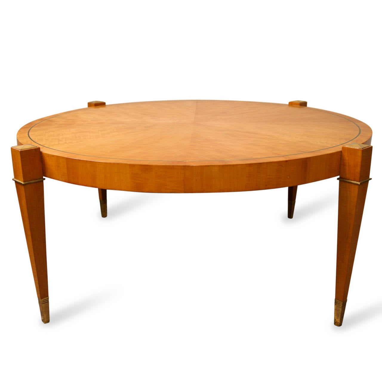 Custom-Made Low Coffee Table by Albano, American, 1950s In Excellent Condition In Hoboken, NJ