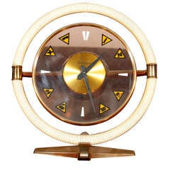 Circular Clock Modeled as a Steering Wheel Jaeger-LeCoultre 1950
