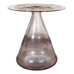 Rare Glass Vase by Dino Martens, Italian Circa 1950