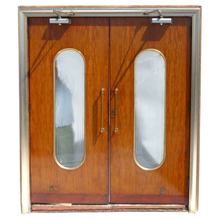 SS Olympia Ocean Liner Lobby Doors For Sale at 1stDibs