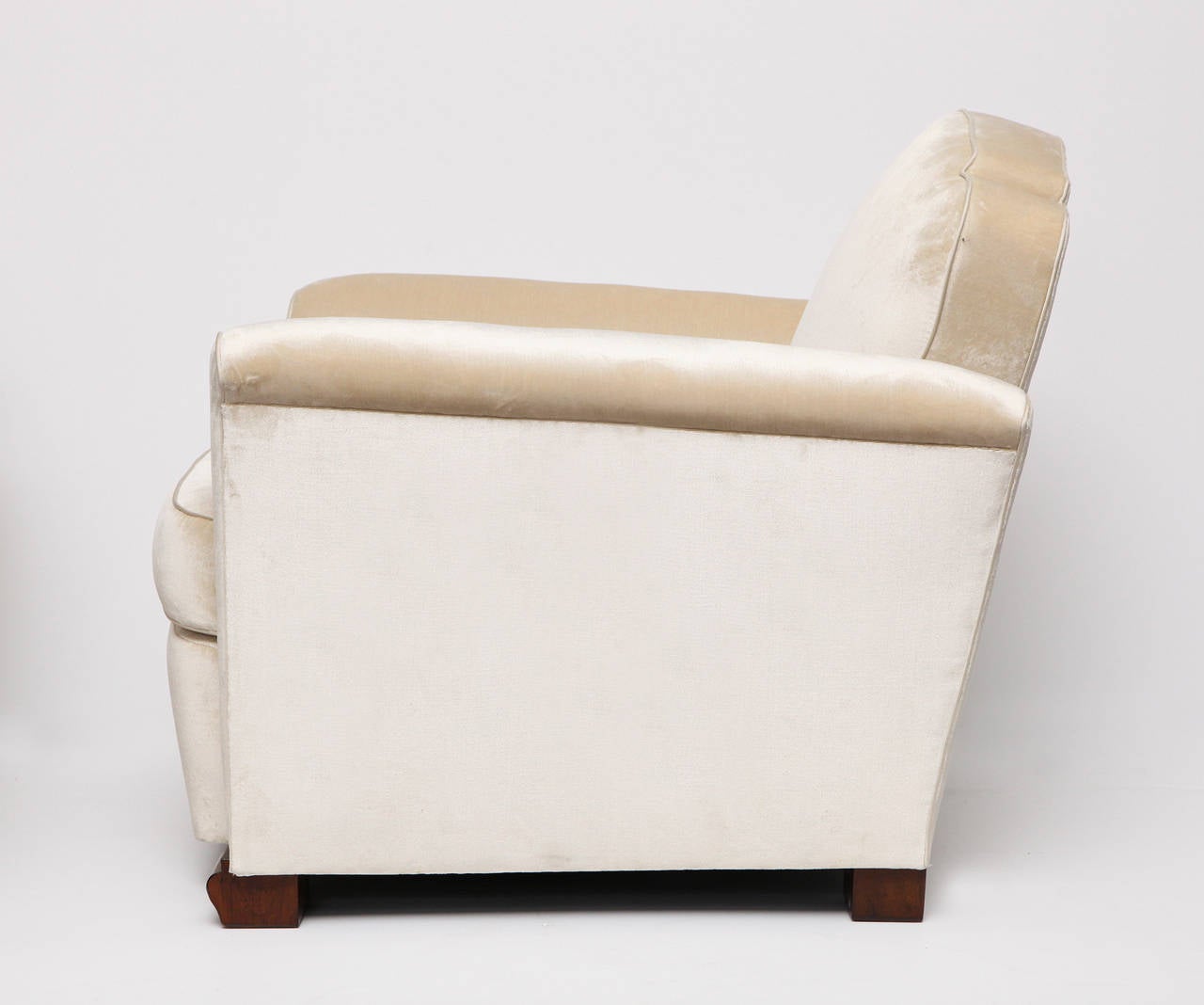 Pair of Fine Art Deco Club Chairs by Jules Leleu In Good Condition In New York, NY