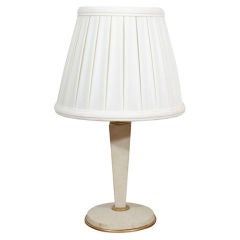 Small Shagreen and Gilt Bronze Lamp