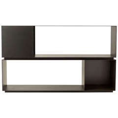 MR Architecture + Decor, "MR.2H", blackened steel bookcase, USA, 2014 2